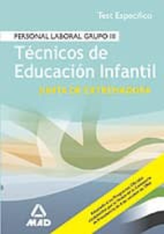 Tecnicos De Educacion Infantil Junta De Extremadura: Personal Lab Oral