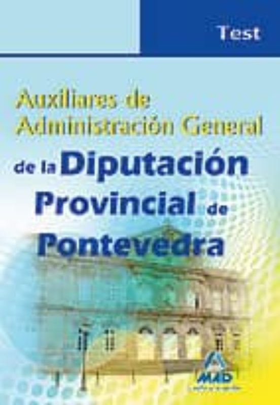 Auxiliares De Administracion General De La Diputacion Provincial De Po