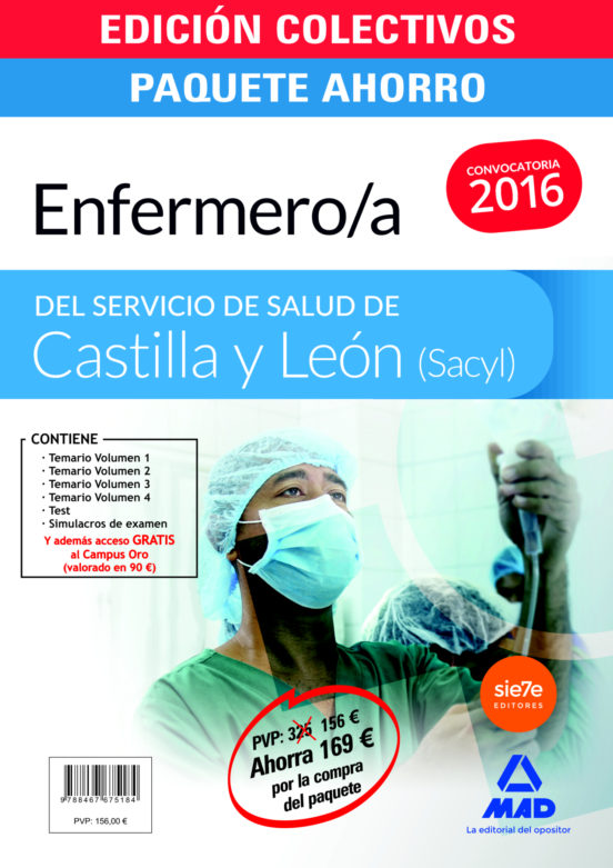 Paquete Ahorro Enfermero/a Del Servicio De Salud De Castilla Y León