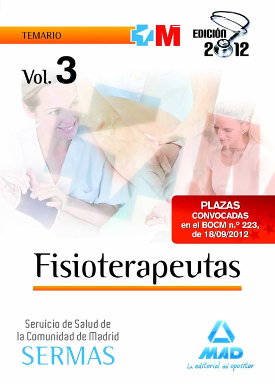 Fisioterapeutas Del Servicio De Salud De La Comunidad De Madrid. Temar