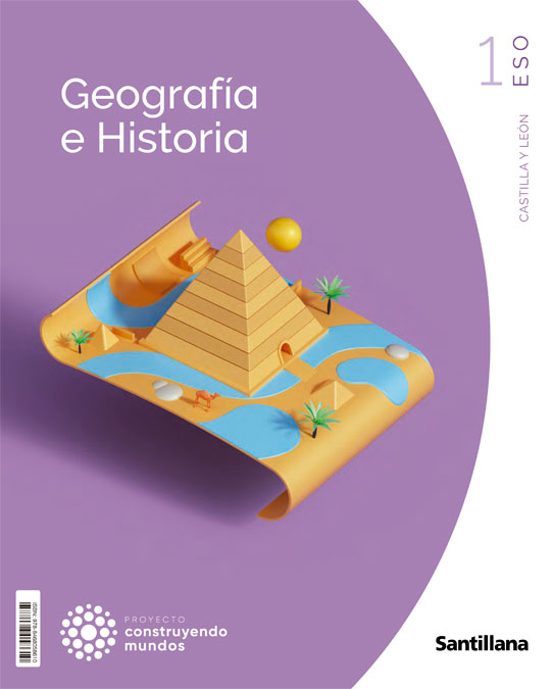 Geografia E Historia 1º Eso Castilla-leon Construyendo Mundos Ed 2023