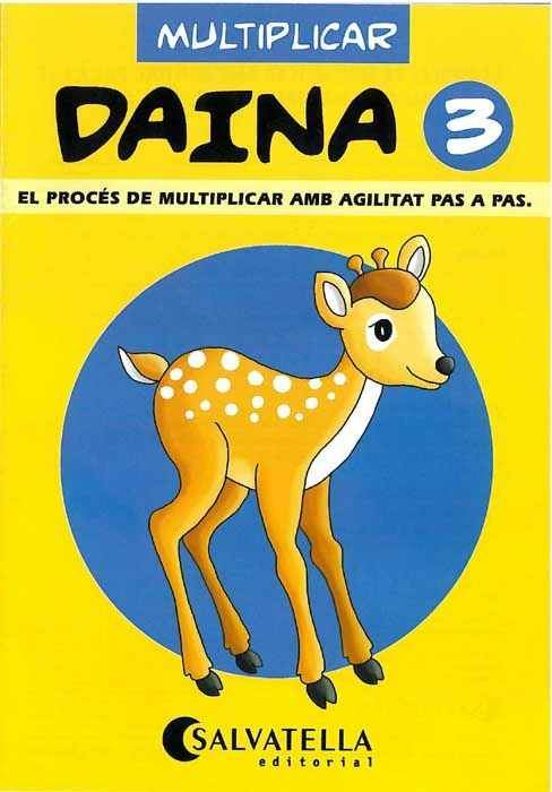 Quadern De Matematiques Daina 3 Multiplicacio