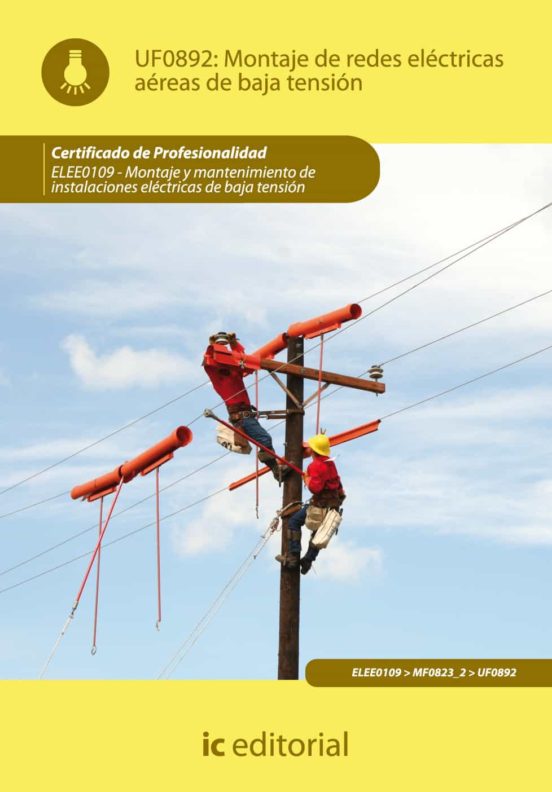 Elee0109 Montaje De Redes Electricas Aereas De Baja Tens Ion