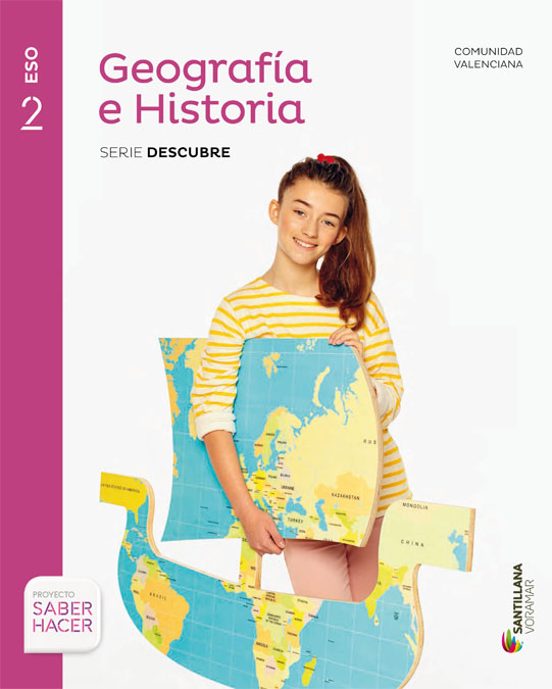 Geografia E Historia 2º Eso Serie Descubre Saber Hacer Cast/valen Ed 2