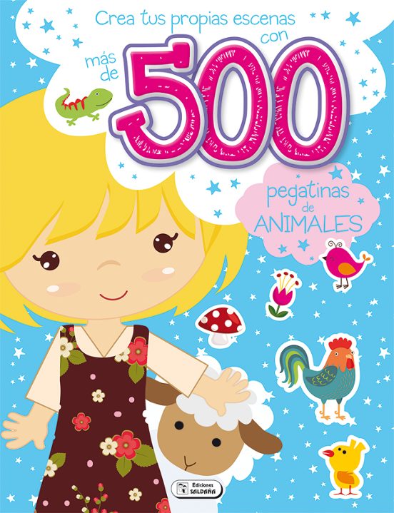 Crea Tus Propias Escenas Con Más De 500 Pegatinas Animales