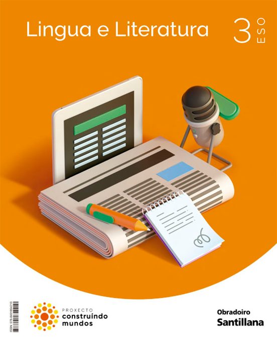 Lingua E Literatura 3º Eso Construindo Mundos Galicia 2022