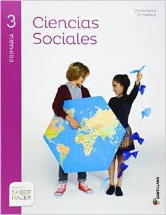 Ciencias Sociales 3º Primaria Madrid + Atlas Cast Ed 2014
