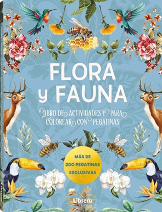 Flora Y Fauna. Libro De Actividades Y Para Colorear