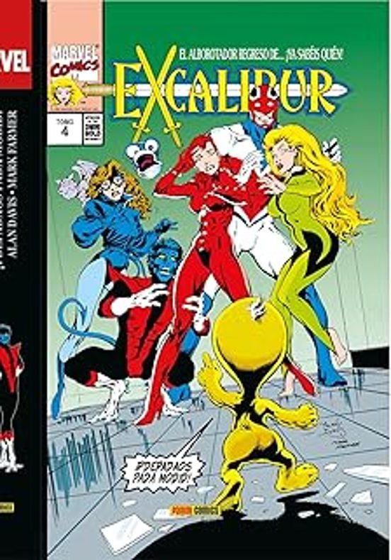 Excalibur 4. Marvel Gold ¡Pdepadaos Pada Modid!