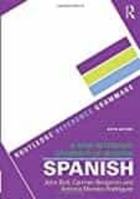 A New Reference Grammar Of Modern Spanish