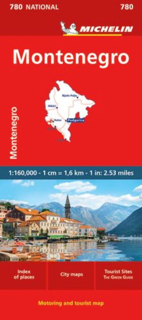 Mapa National Montenegro