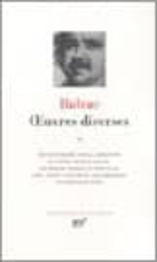 Oeuvres Diverses Ii