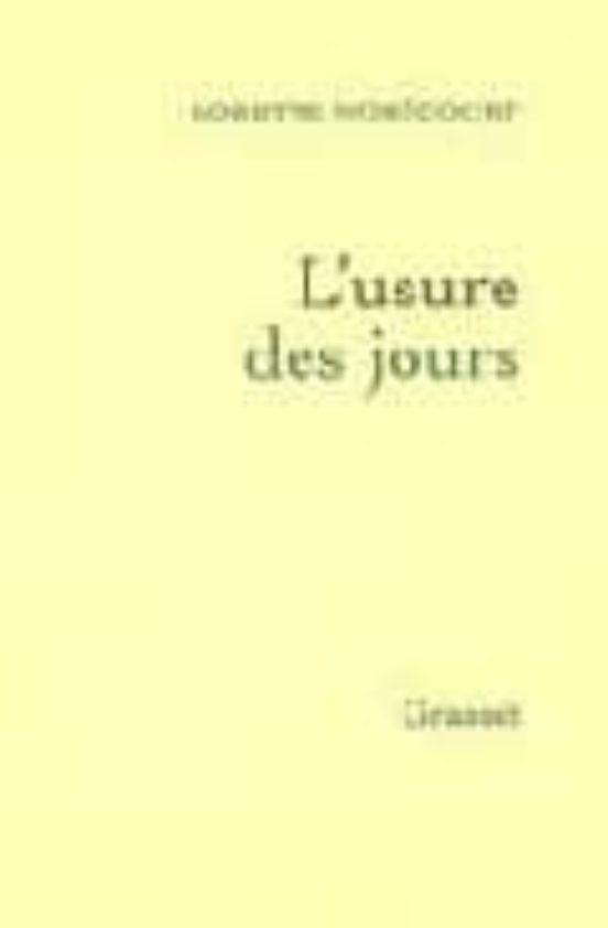 L Usure des Jours