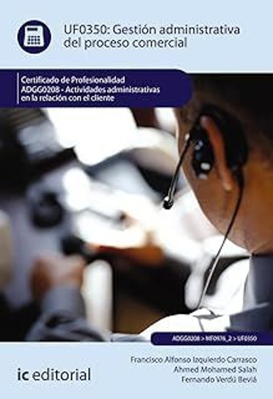 Adgg0208 Gestión Administrativa Del Proceso Comercial. Activi