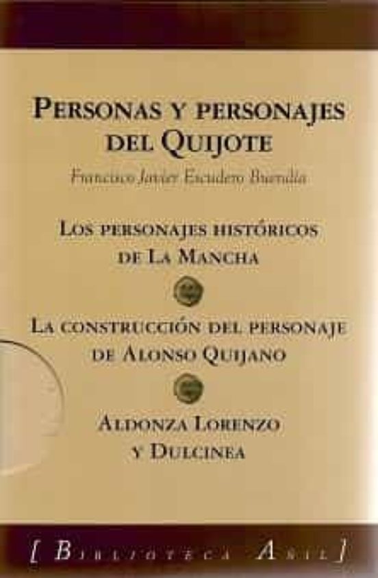 Personas Y Personajes Del Quijote. Estuche 3 Tomos