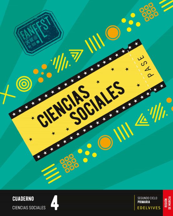 Ciencias Sociales 4º Educacion Primaria Proyecto Fanfest Cuaderno Murc
