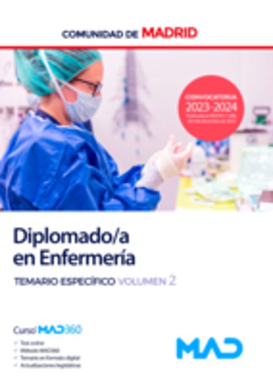 Diplomado En Enfermeria De La Comunidad Autonoma De Madrid. Temario Es