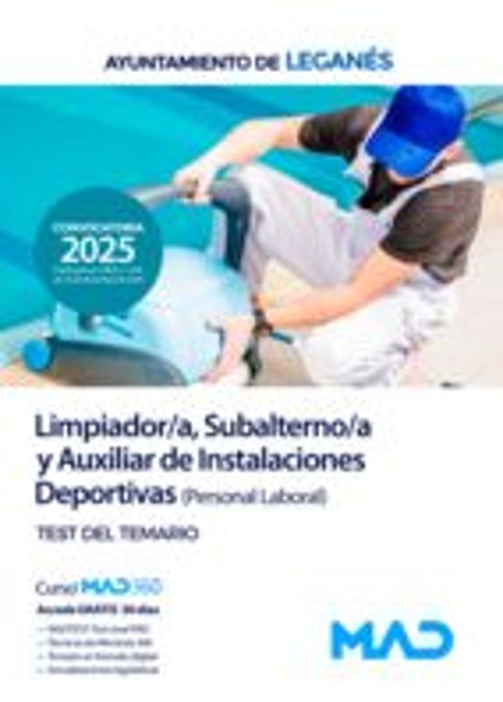 Limpiador/a Subalterno/a Y Auxiliar De Instalaciones Deportivas