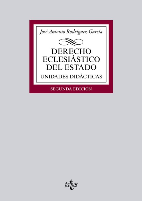 Derecho Eclesiastico Del Estado : Unidades Didacticas