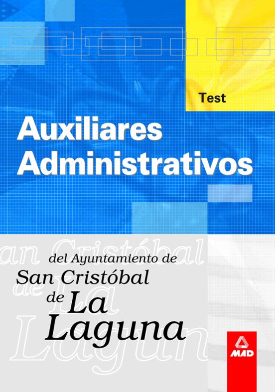 Auxiliar Administrativo Del Ayuntamiento De La Laguna. Test