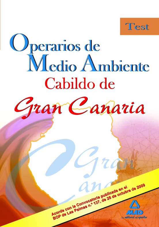 Operarios De Medio Ambiente Del Cabildo De Gran Canaria. Test