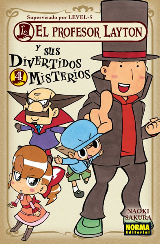 El Profesor Layton Y Sus Divertidos Misterios 4