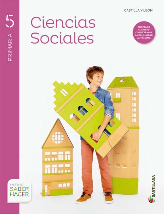Ciencias Sociales 5º Primaria + Atlas Castilla Y León