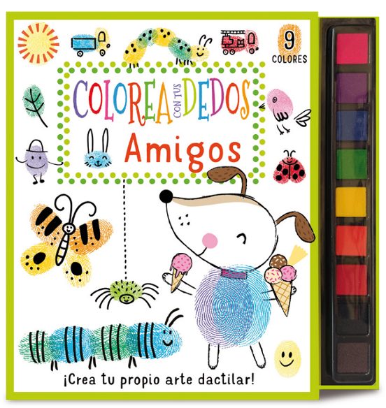Colorea Con Tus Dedos: Amigos