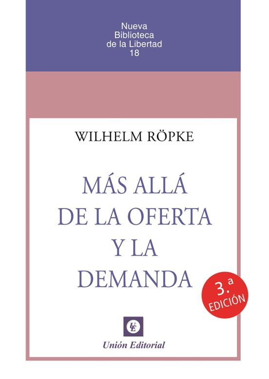 Más Allá De La Oferta Y La Demanda