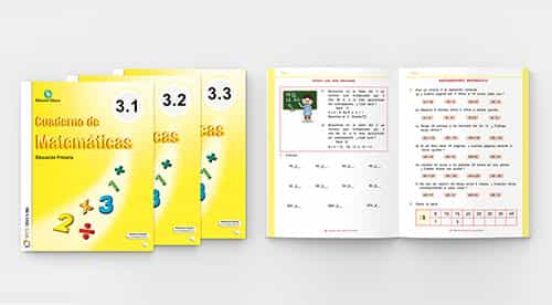 Cuadernos Matematicas 3º Primaria Fem Pinya 3 Cuadernos