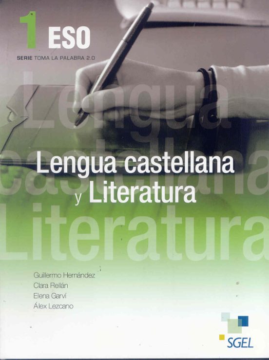 Lengua 1º Eso Alumno Toma La Palabra 2.0 Ed 2011