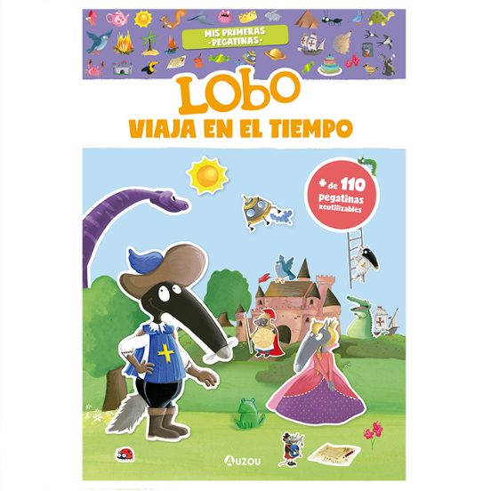 Lobo Viaja En El Tiempo. Mis Primeras Pegatinas