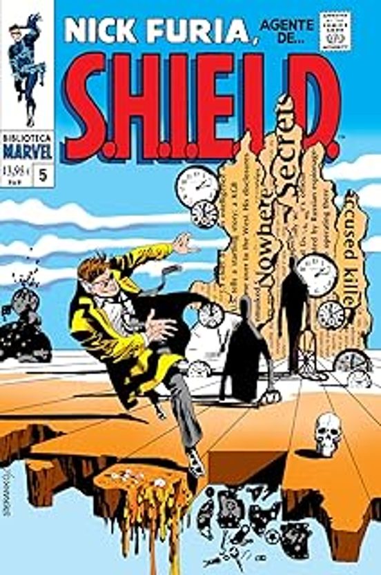 Biblioteca Marvel Nick Furia Agente De Shield 5 Bm 98