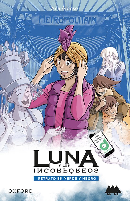 Luna y los Incorporeos. Retrato en Verde y Negro