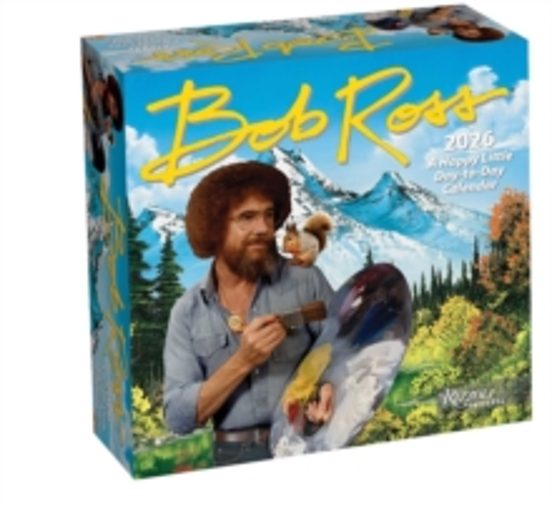 Bob Ross 2026 Day-to-day Calendar