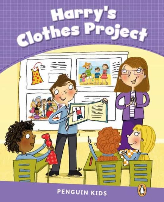 Penguin Kids 5 Harry S Clothes Project Reader Clil