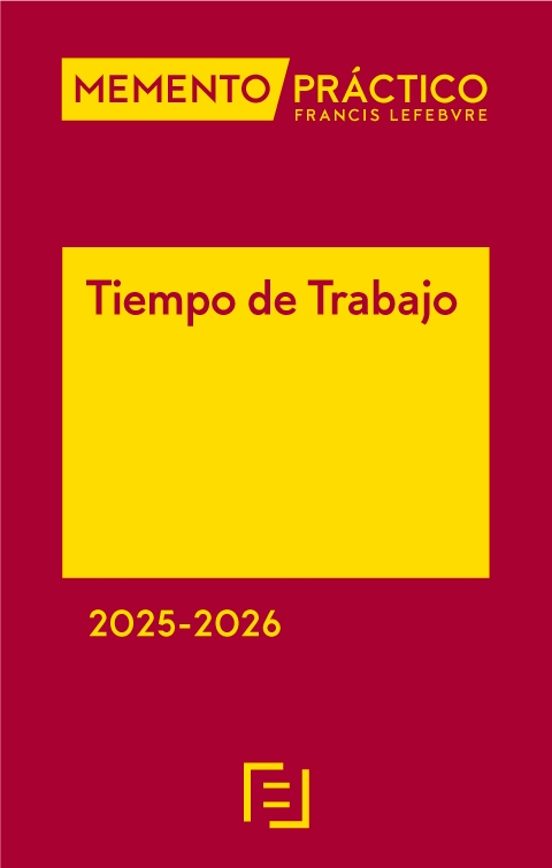 Tiempo De Trabajo 2025-2026 Memento Práctico