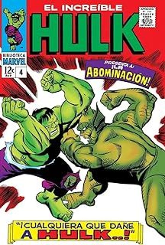 Biblioteca Marvel El Increible Hulk 4 Bm 56