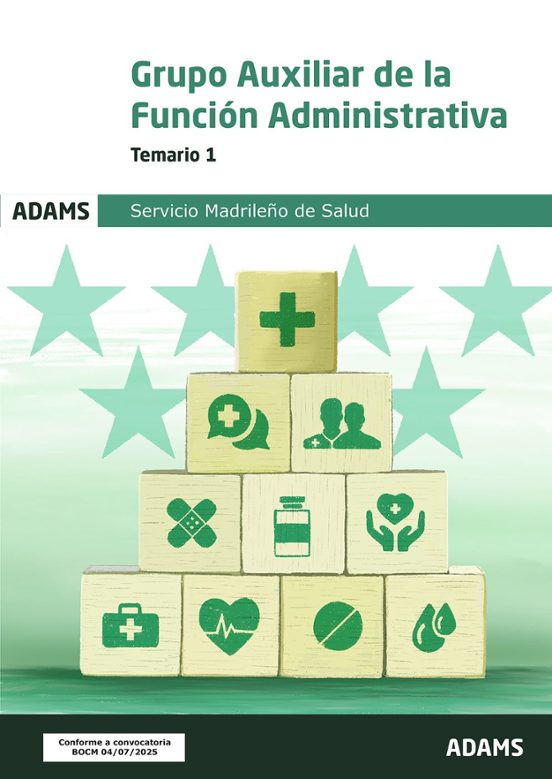 Temario 1 Auxiliar De La Función Administrativa Servicio Madrileñ O De