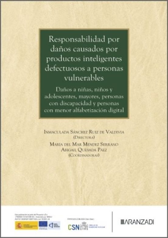 Responsabilidad por daños causados por productos inteligentes defectuosos a personas vulnerables