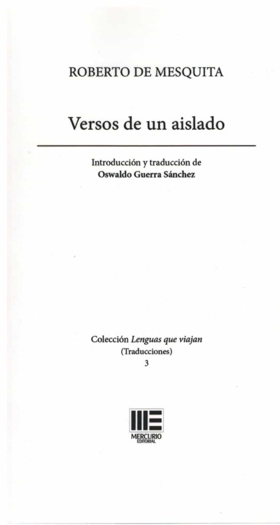Versos De Un Aislado