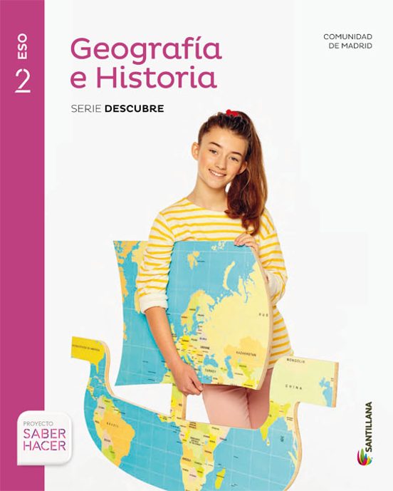 Geografia E Historia 2º Eso + Cuaderno Saber Hacer Madird Ed 2016