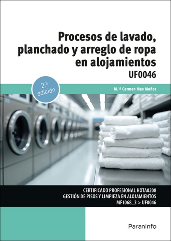 Procesos De Lavado Planchado Y Arreglo De Ropa En Alojamiento