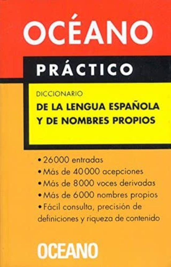Práctico Diccionario De La Lengua Española Y De Nombres Propios