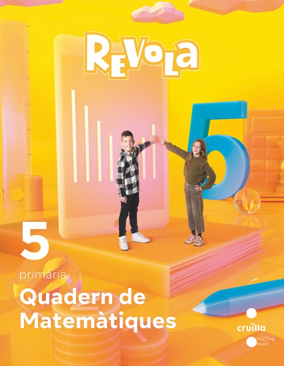 Quadern Matemàtiques 5º Educacion Primaria Projecte Revuela Catalunya