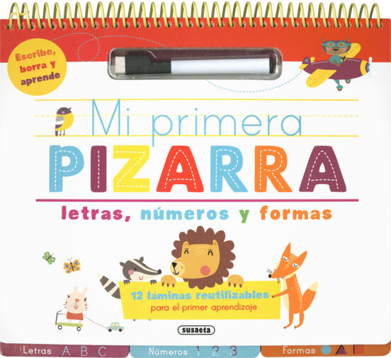 Mi Primera Pizarra De Letras Numeros Y Formas
