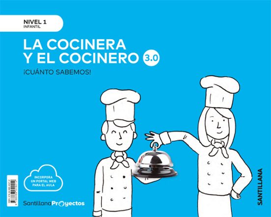 Cocineros Nivel 1 Infantil 3 Años Serie Cuanto Sabemos 3.0 Ed 2019 Cas