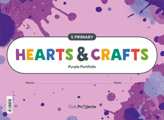 Hearts & Crafts Purple I 5º Educacion Primaria Note Book Ed 2019