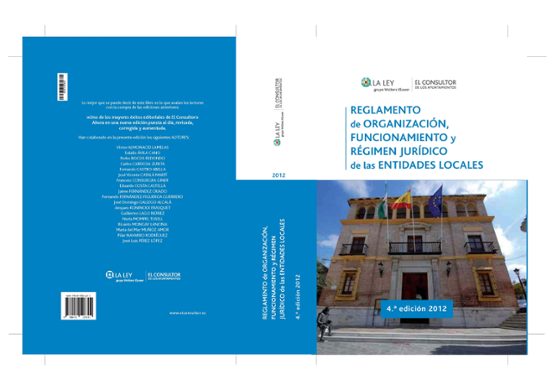 Reglamento De Organizacion Funcionamiento Y Regimen Juridico De Las En