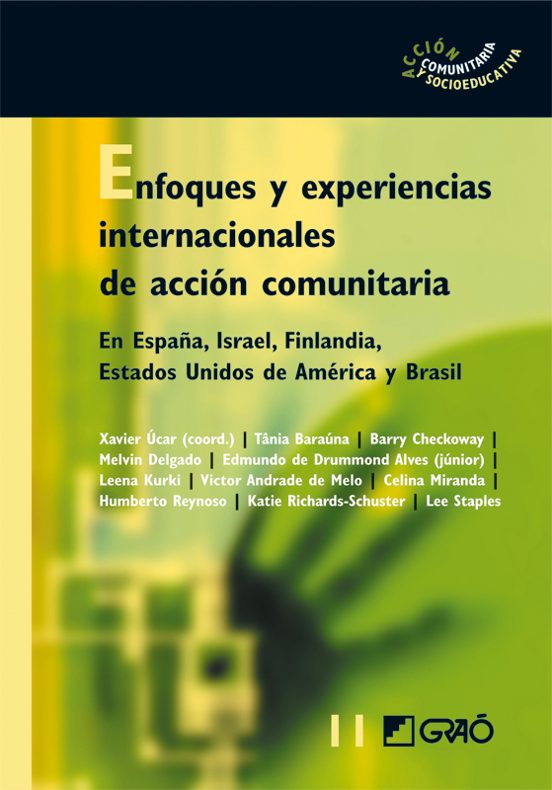 Enfoques Y Experiencias Internacionales De Acción Comunitaria